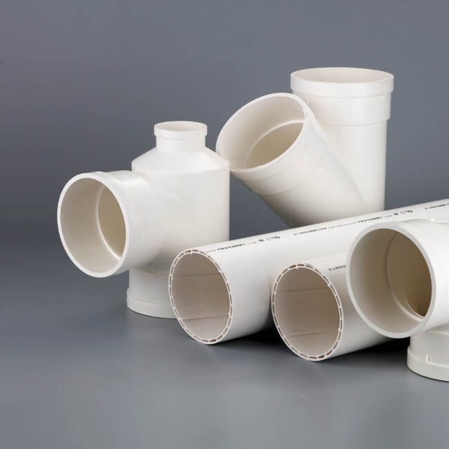 蘭塔管道、產(chǎn)品中心、PVC-U中空螺旋消音管材