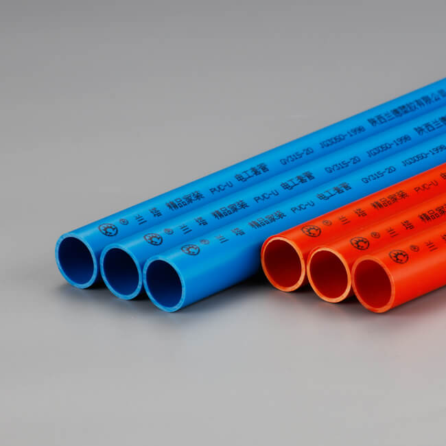 蘭塔管道、產(chǎn)品中心、PVC-U紅藍(lán)線(xiàn)管系列